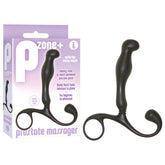 P Zone Prostate Massager 10 Centimeter Prostate Stimulator for Targeted Pleasure Black Prostate Tools